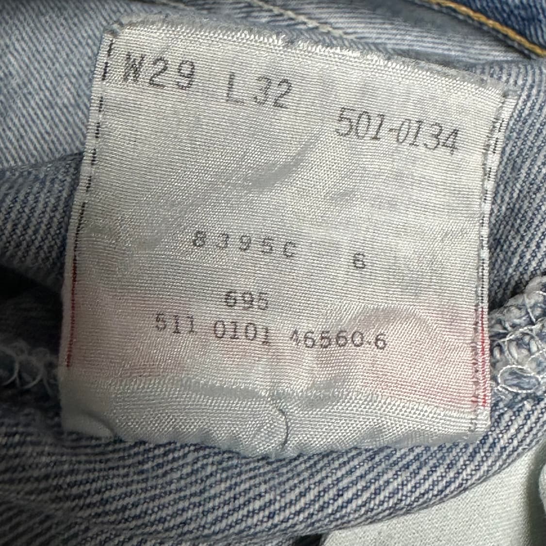 빈티지 00s 리바이스 501 USA 29 상품이미지7