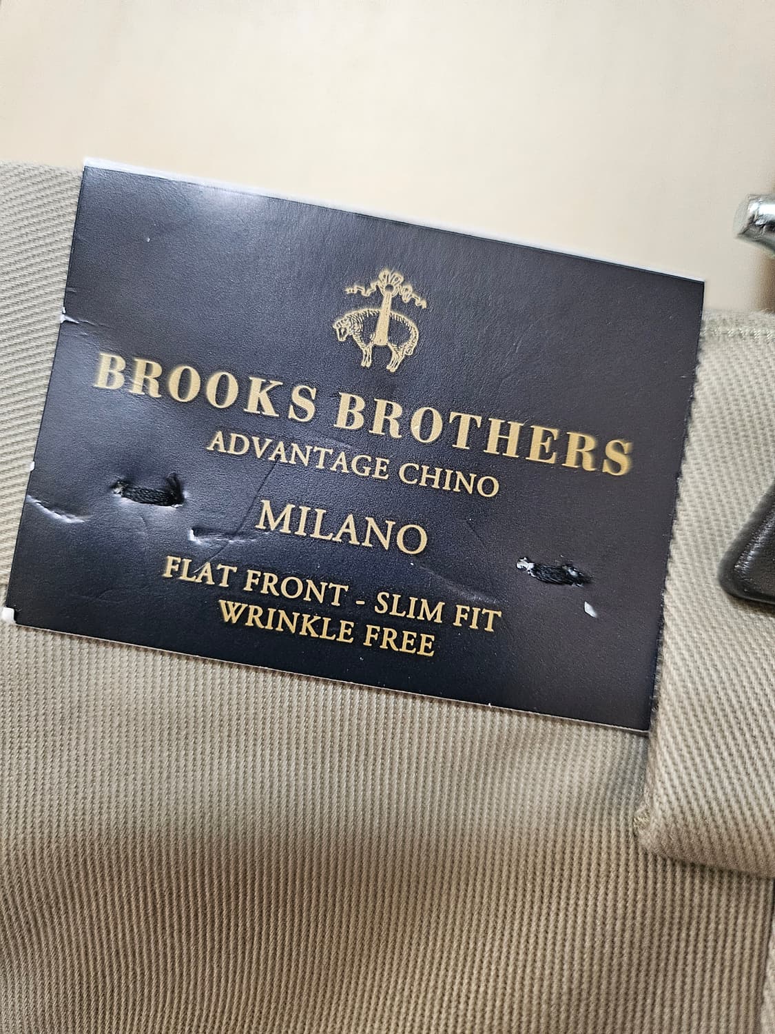 브룩스브라더스 베이지 치노팬츠 36 상품이미지5