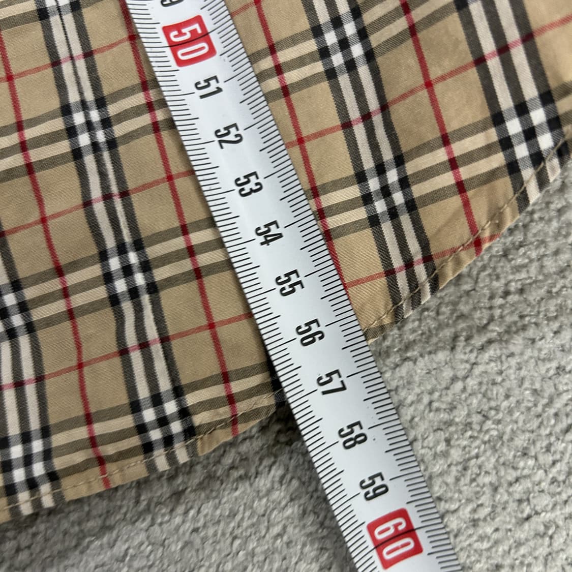 버버리 블루라벨 일본 정품 체크 셔츠 s 상품이미지6