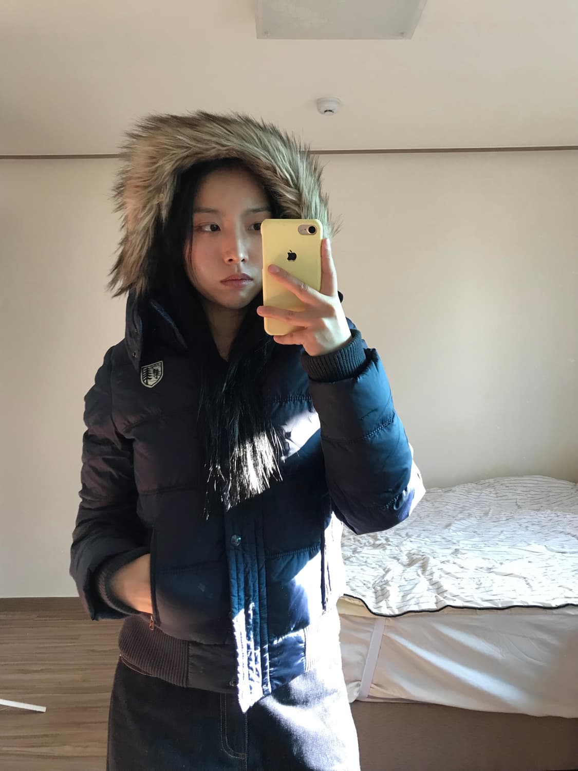 크롭 패딩 자켓 상품이미지6