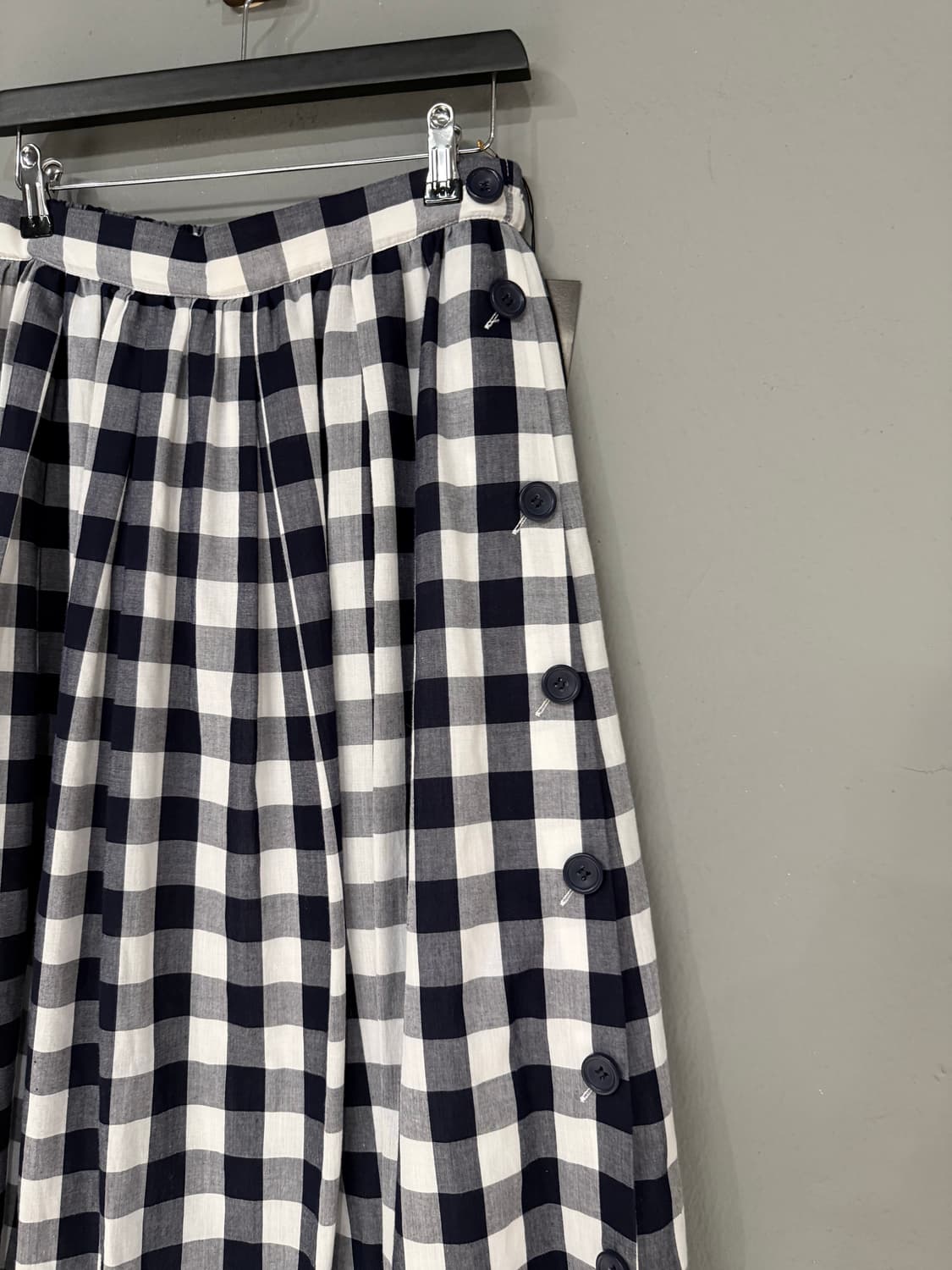 button point check pattern long sk 상품이미지6