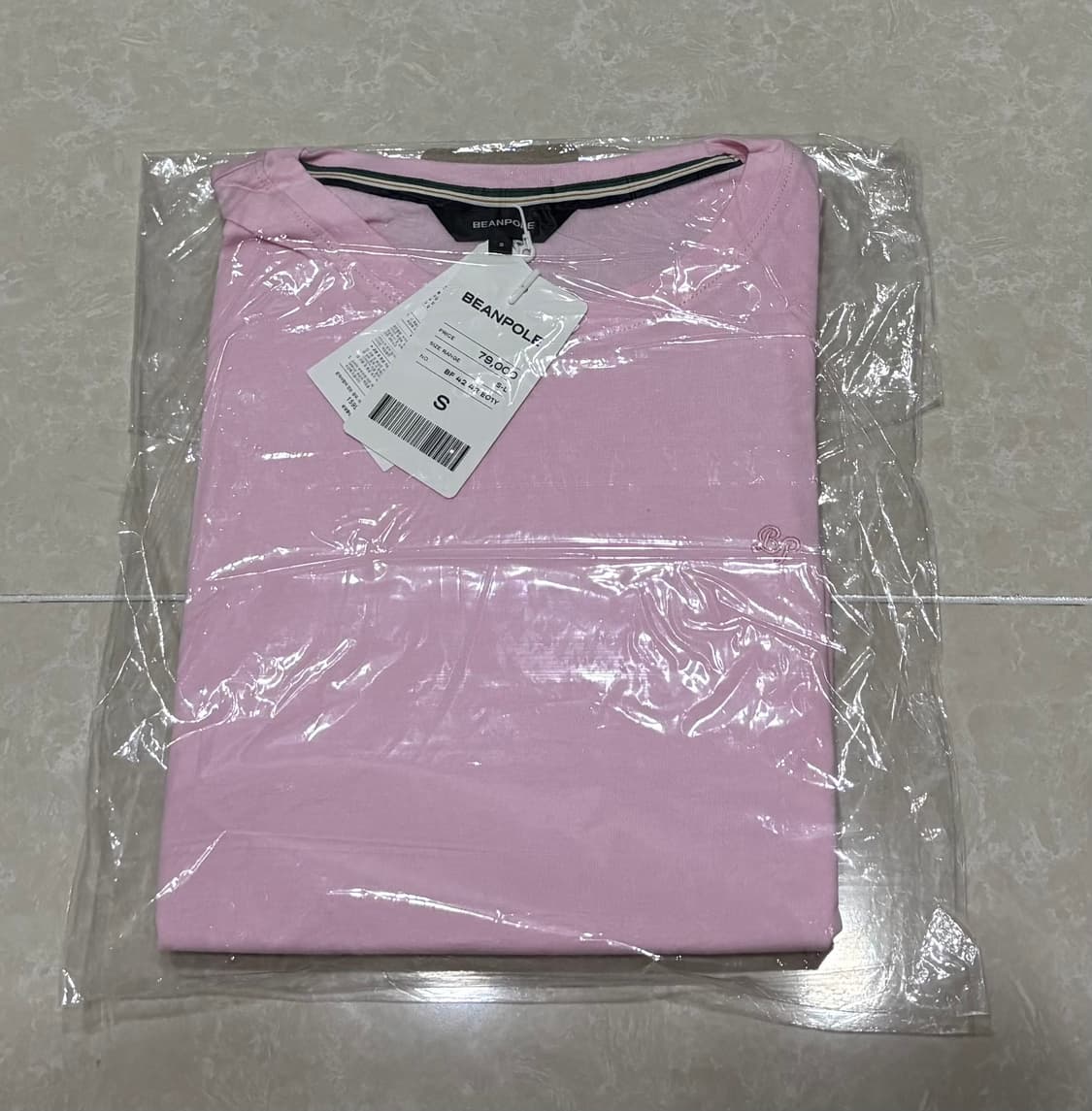 빈폴레이디스 핑크색 반팔 새상품 상품이미지2