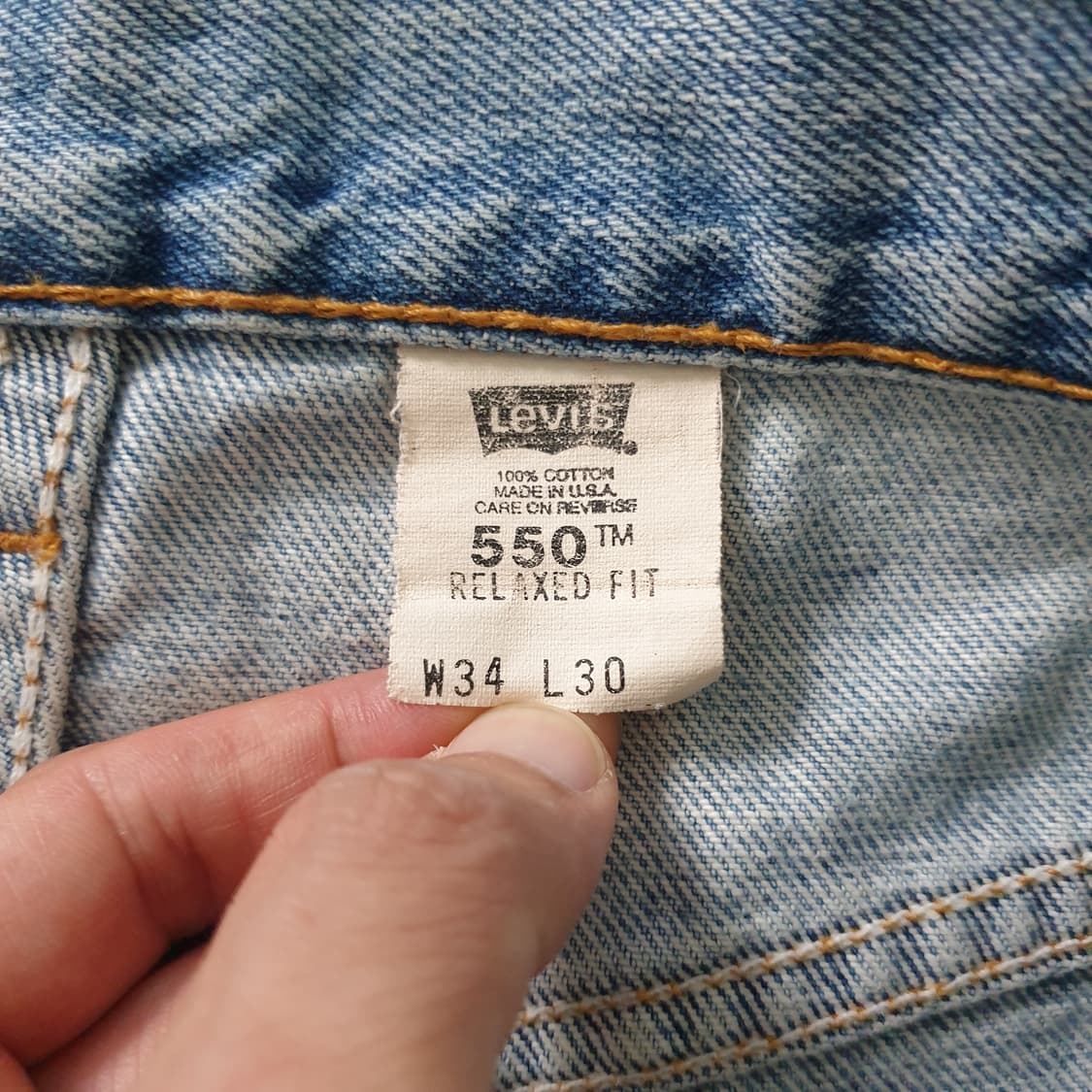 LEVI'S 550 리락스드 핏 데님 팬츠 상품이미지2
