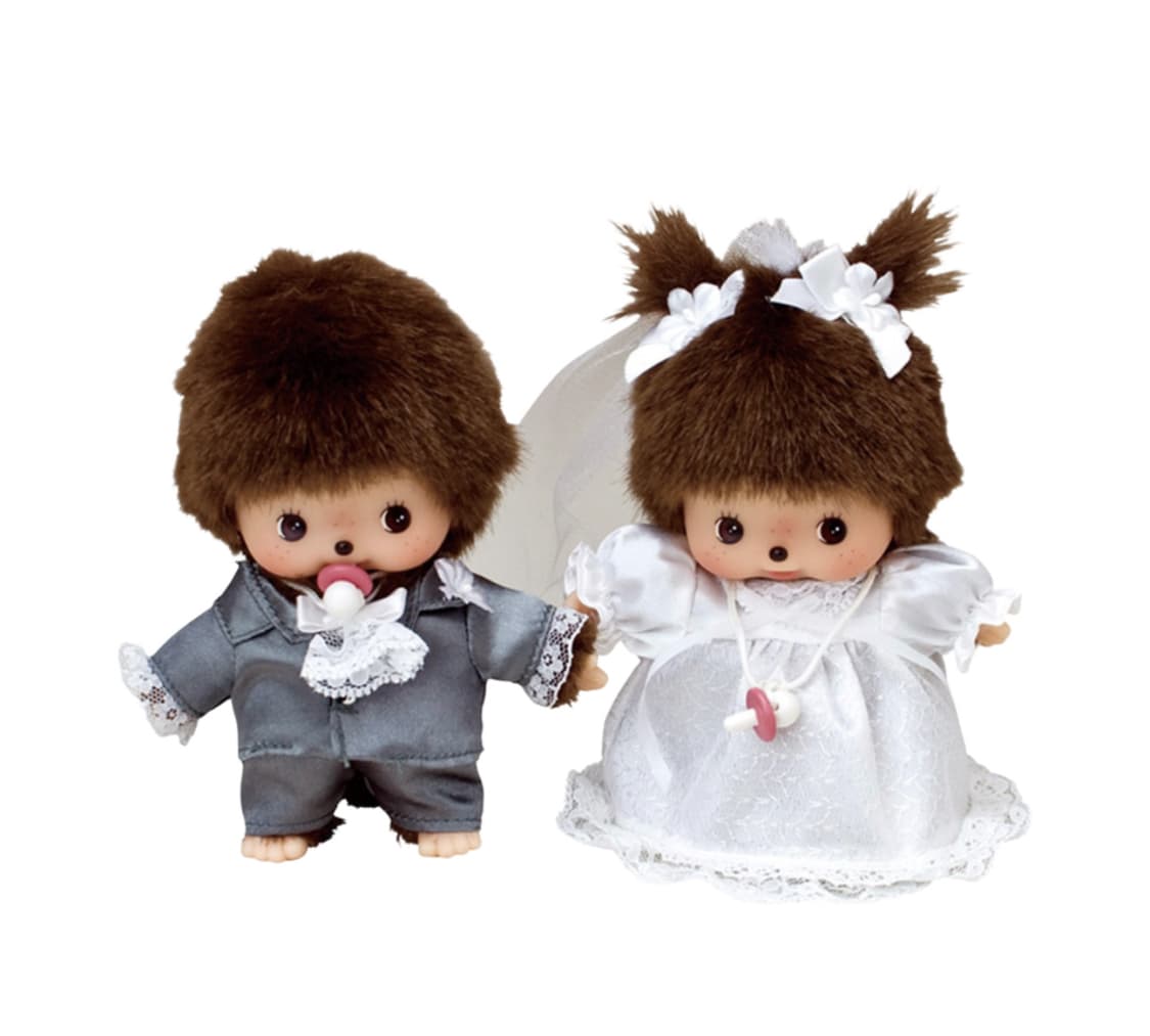 몬치치 베비치치 웨딩 인형 세트 (2개 세트) 상품이미지1