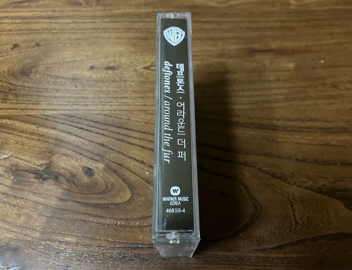 90년대 데프톤즈 Around the Fur 라이센스 카세트테이프 상품이미지2