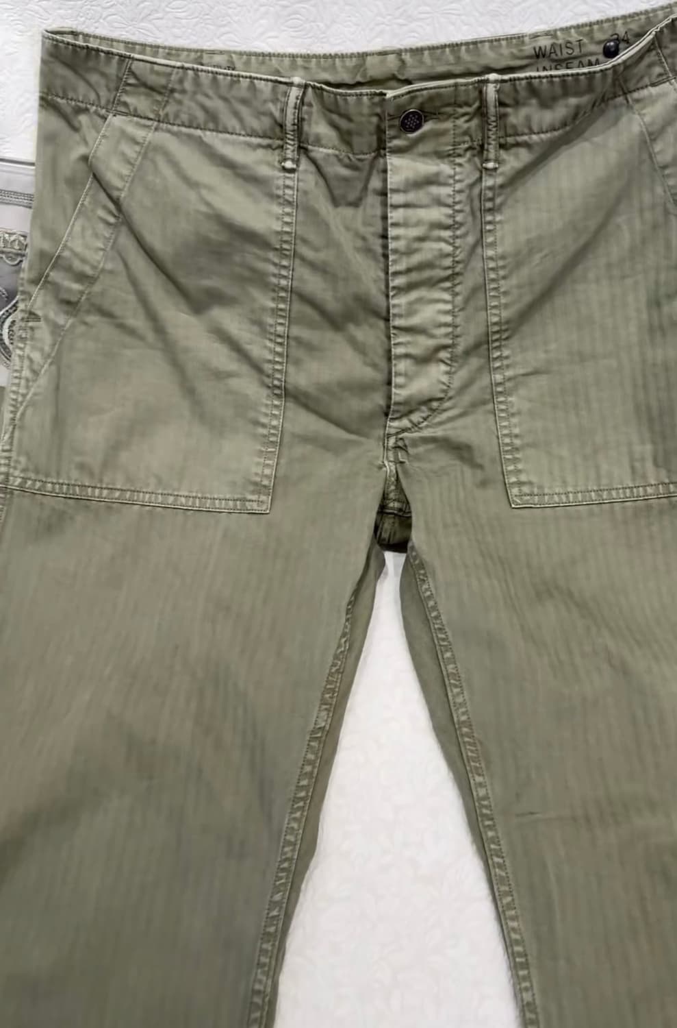 rrl 헤링본 팬츠 34/32 상품이미지2