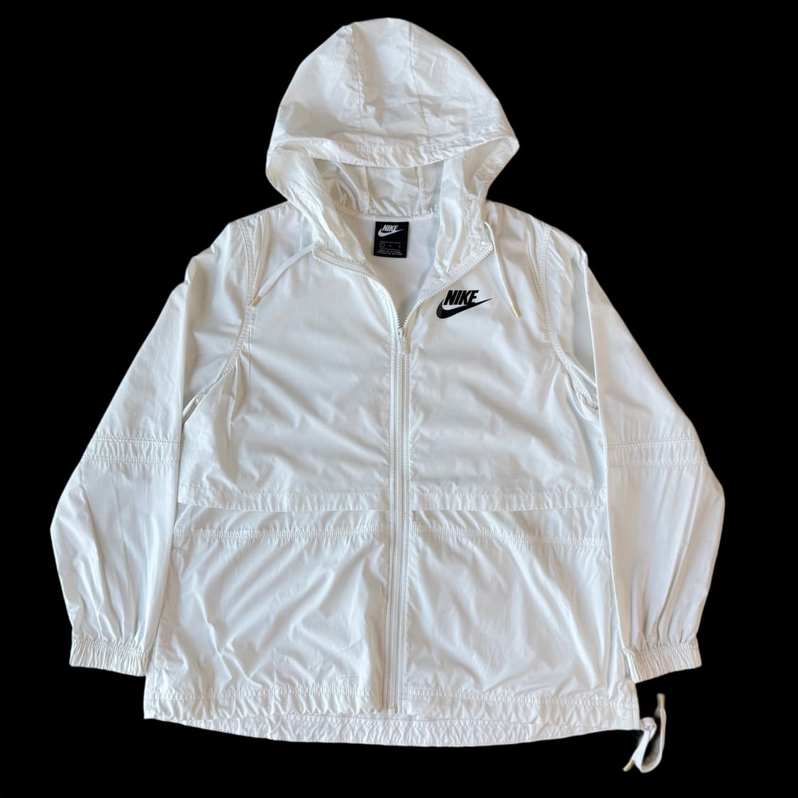 나이키 러닝 화이트 바람막이 L 상품이미지2