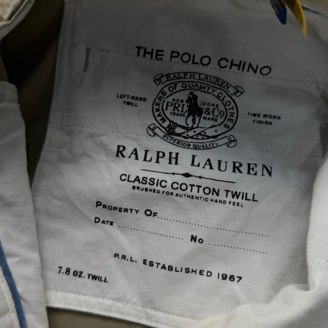 34 폴로 랄프로렌 치노팬츠 상품이미지5