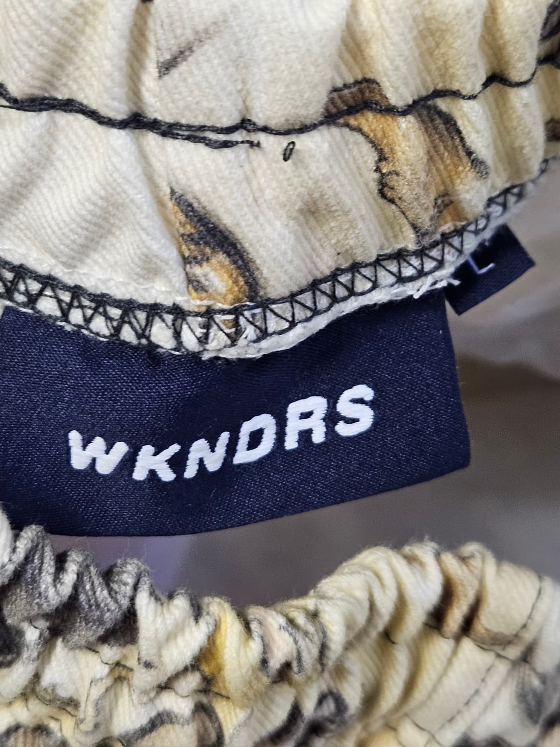 WKNDRS 위켄더스 엔젤 코튼 밴딩팬츠 바지 데님 L 상품이미지4