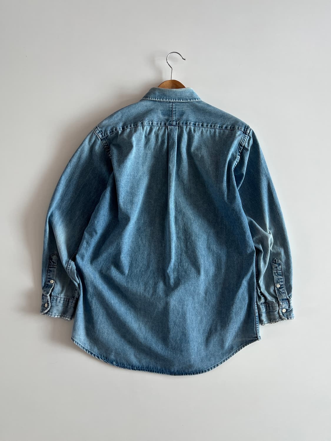 폴로 랄프로렌 90s 헤비 데님셔츠 95 상품이미지2