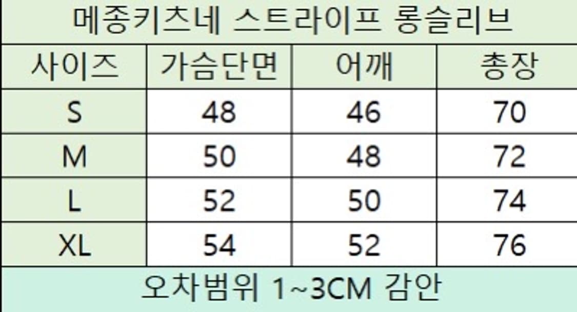 [새상품] 메종키츠네 스트라이프 롱슬리브 남여공용 상품이미지4