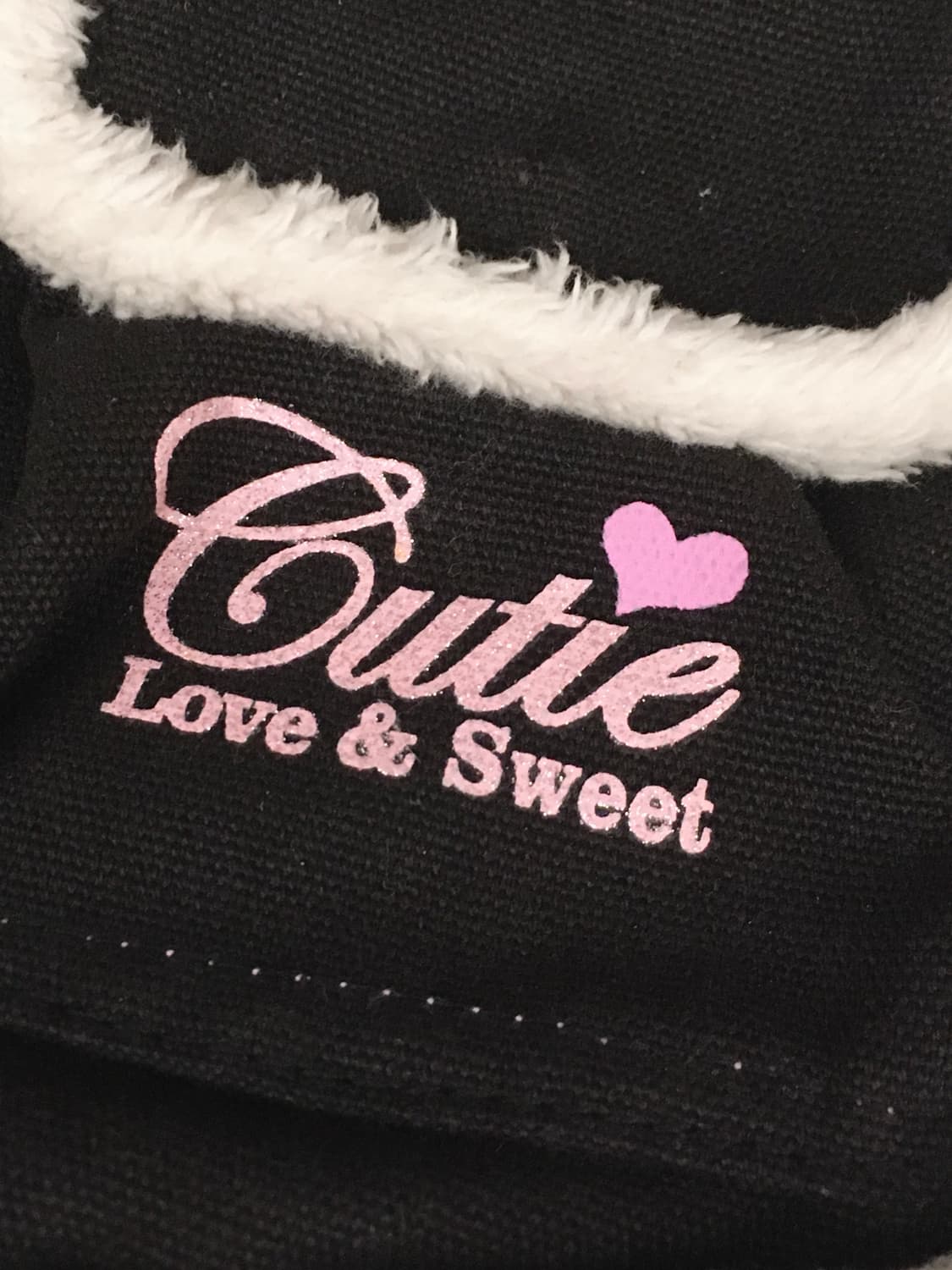 헤이세이 블랙 폼폼이 큐티 숄더백 갸루 핀터레스트 상품이미지4