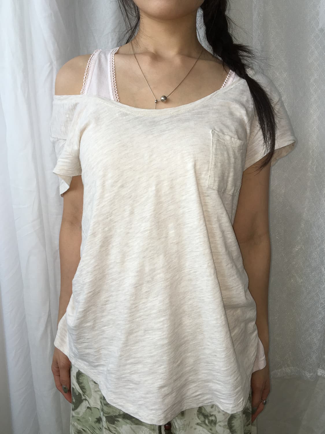 ⊹ Pink Lace Sleeveless set 상품이미지5