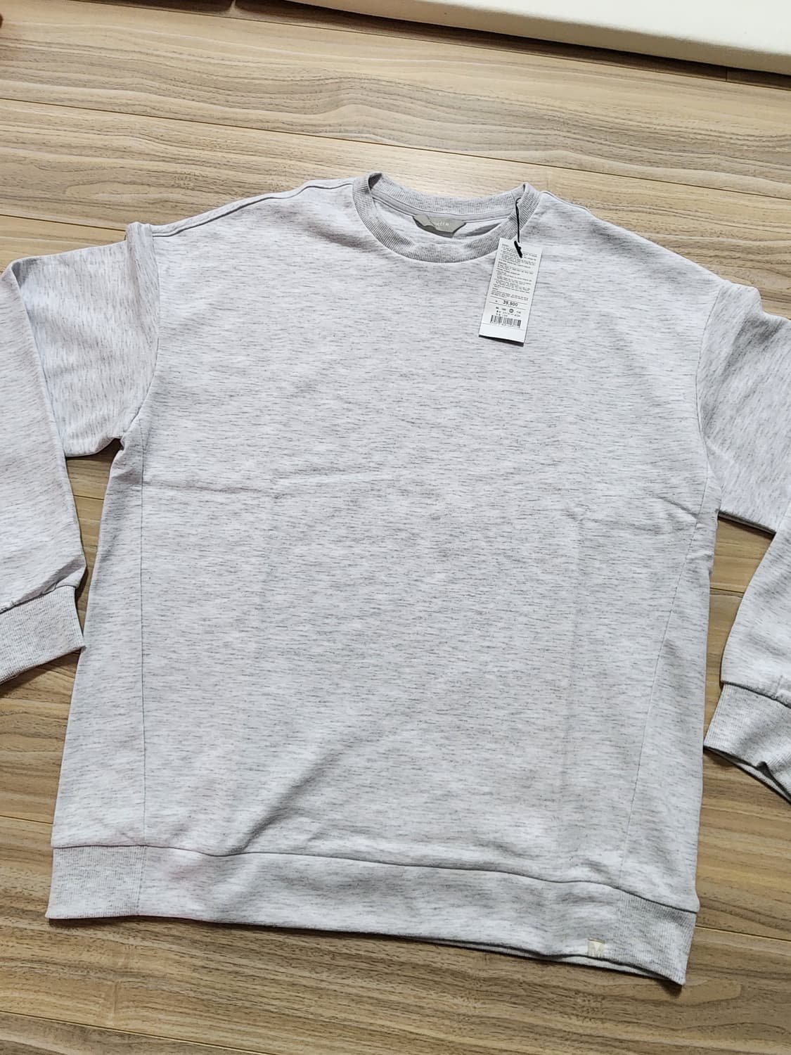 프로젝트엠맨투맨티셔츠라이트그레이105 상품이미지1