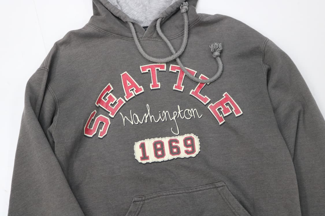 Point Sportswear 시애틀 워싱턴 아플리케 후드 티셔츠 M 상품이미지3