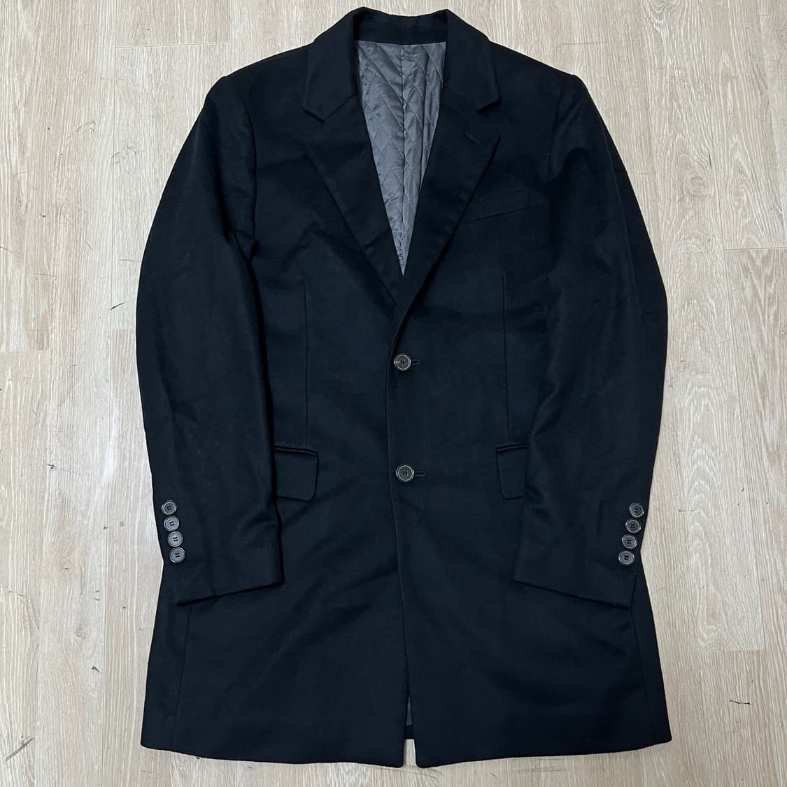 지이크 캐시미어 블렌드 싱글 코트 L/100  상품이미지1