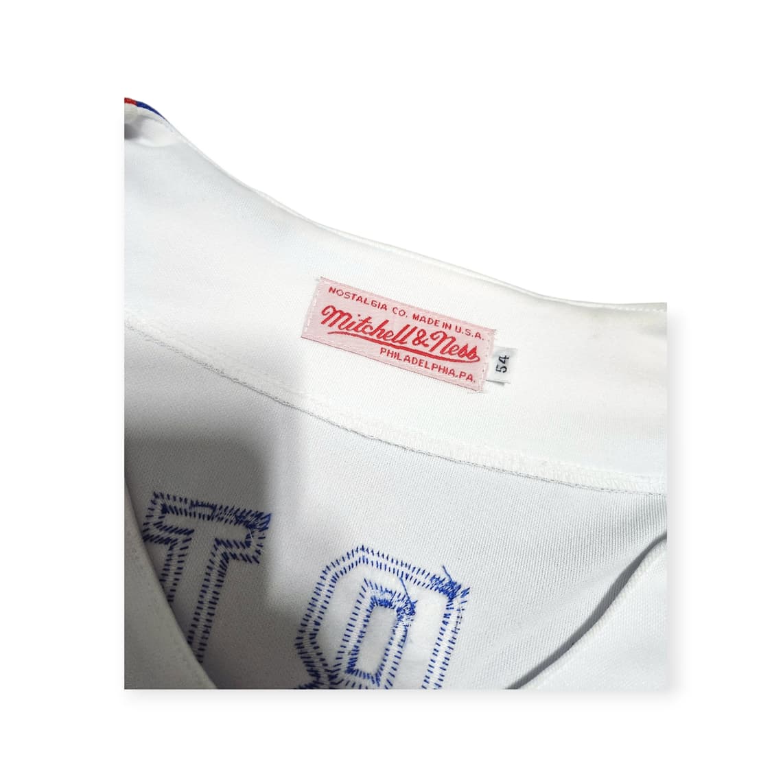 54,3XL)미첼앤네스 몬트리올 엑스포 8 야구 유니폼 1982 반팔져지 상품이미지2