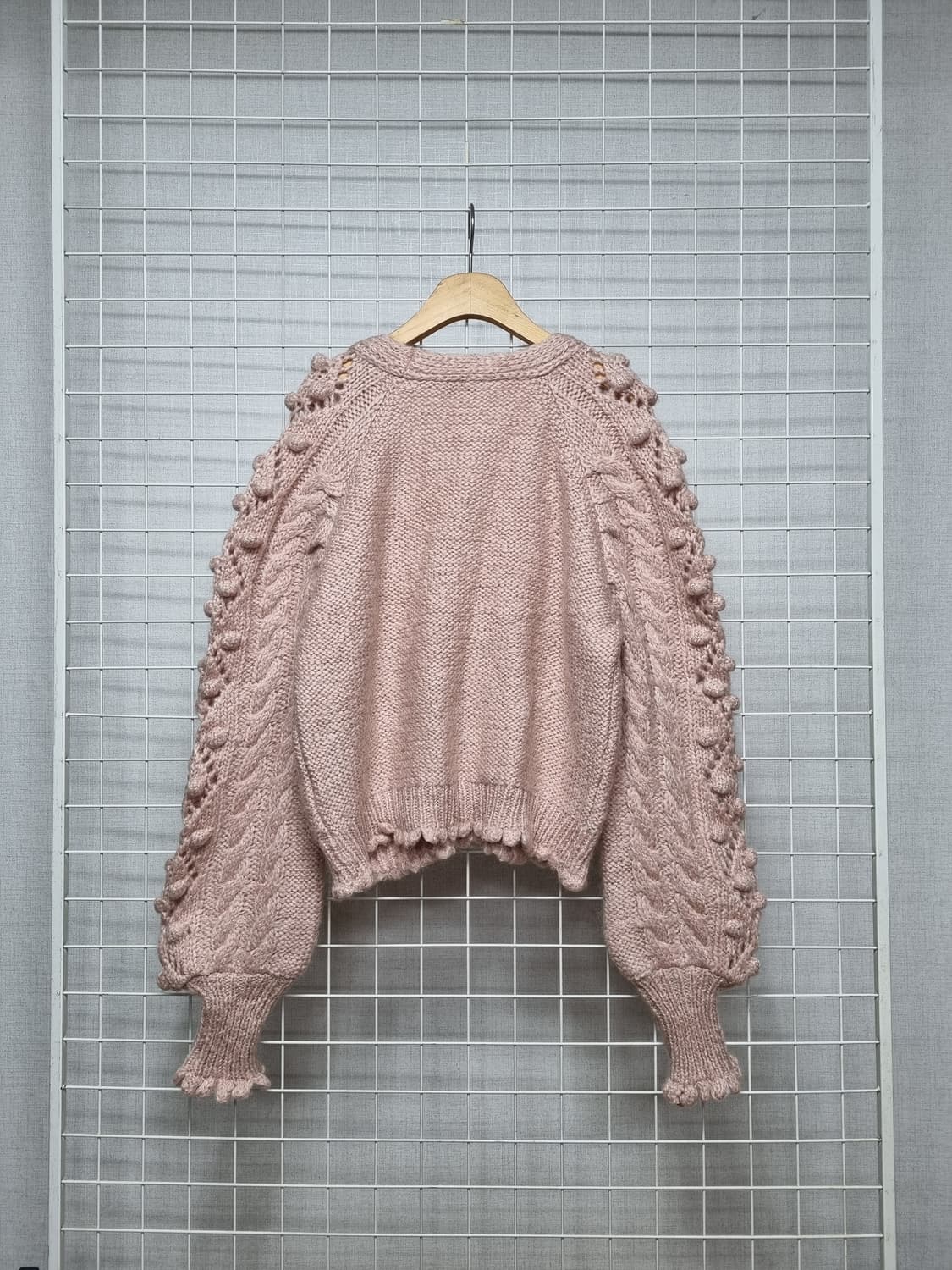 (새상품) 자라 큐빅 니트가디건 상품이미지2