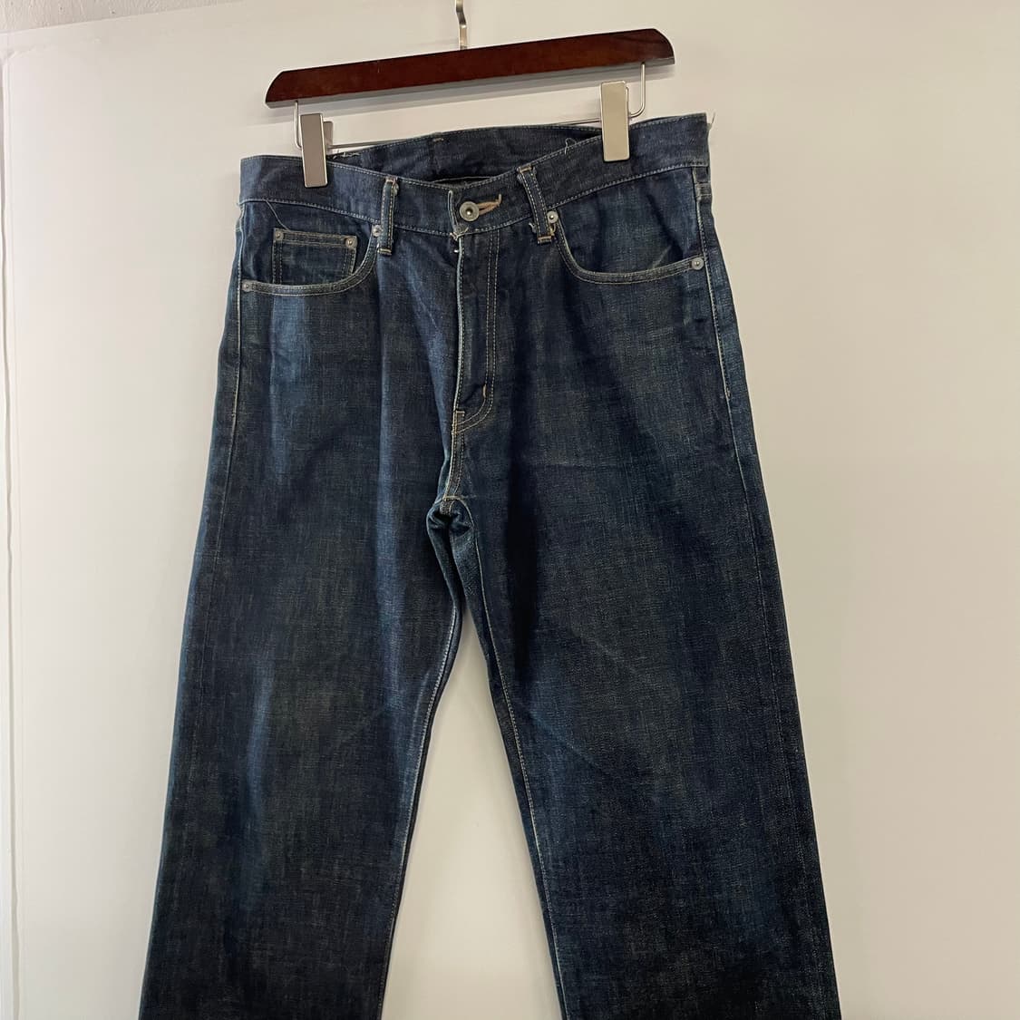 네이버후드 미드 스트레이트셀비지 데님팬츠 상품이미지3