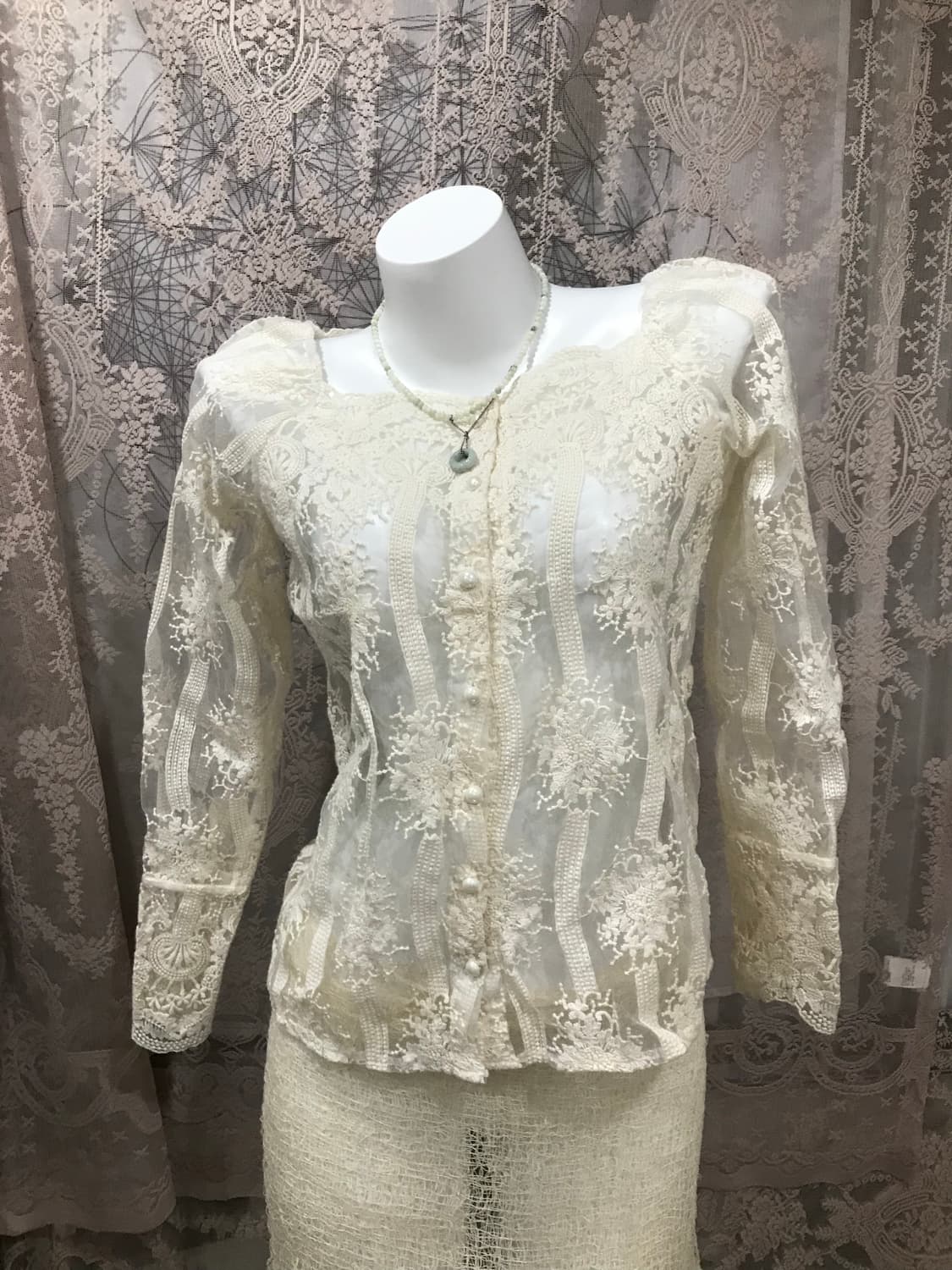 빈티지 시스루 가디건  상품이미지1