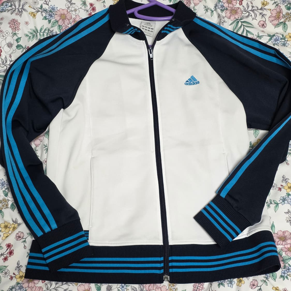 일본판 아디다스 빈티지)희귀 베이비블루 민트초코 대대장stc 트랙탑져지 상품이미지2