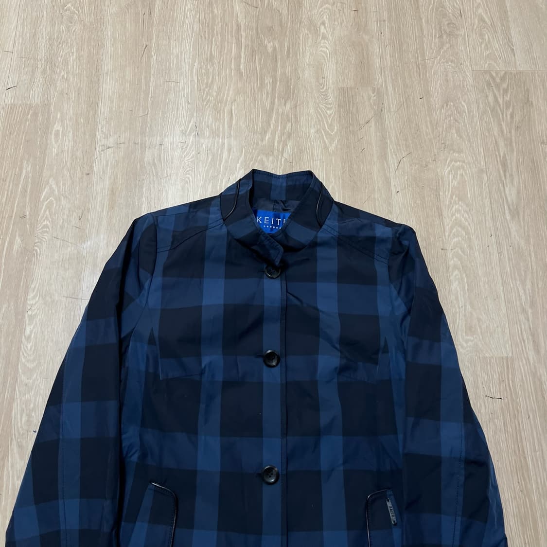 키이스 런던 여성 체크 트렌치 레인코트 37 상품이미지2