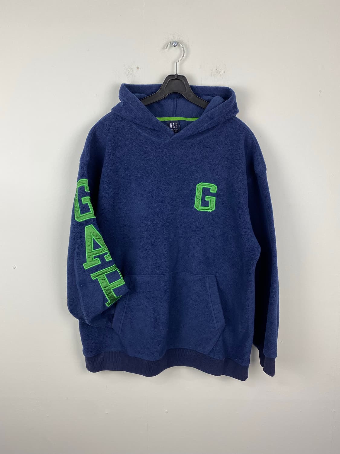 GAP 갭 플리스 사이드로고 후드티 2XL 상품이미지1