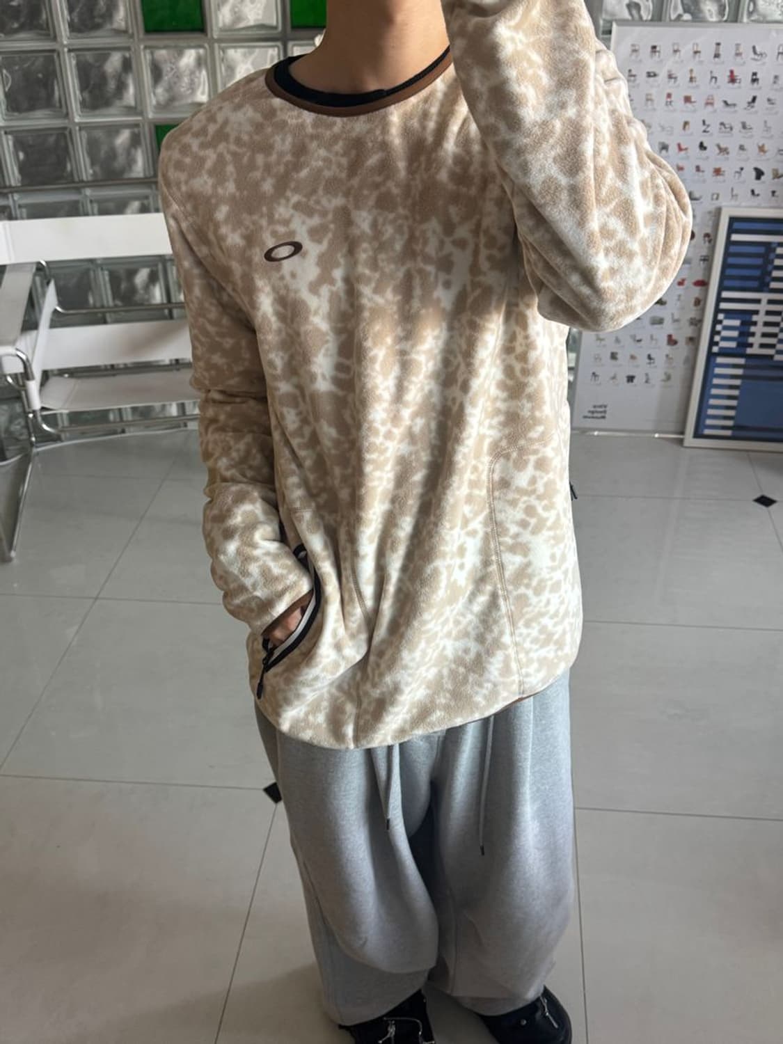 LATITUDE FLEECE CREW FOA404803 상품이미지2