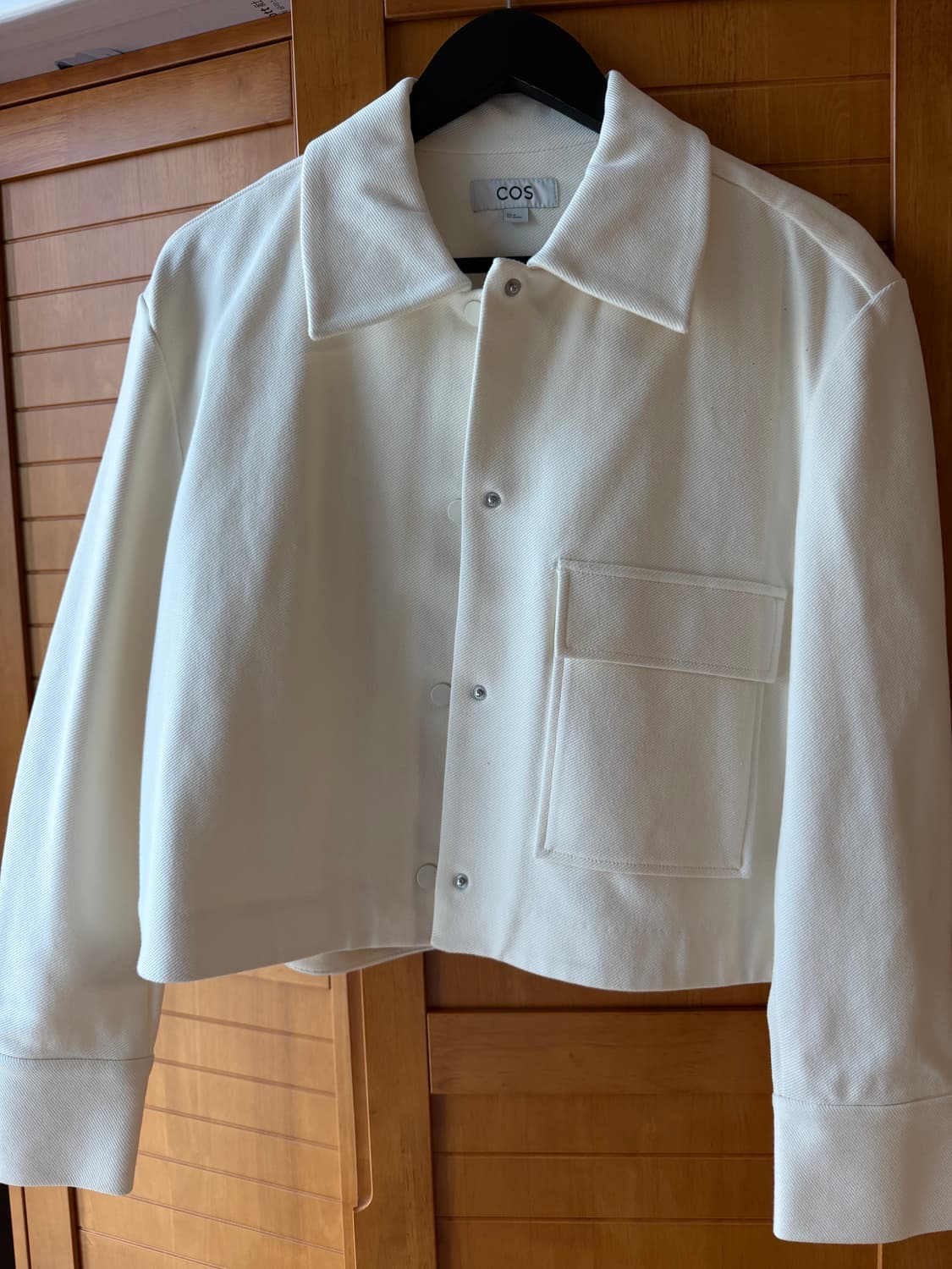 코스 트윌코튼 크롭자켓 M사이즈 상품이미지3