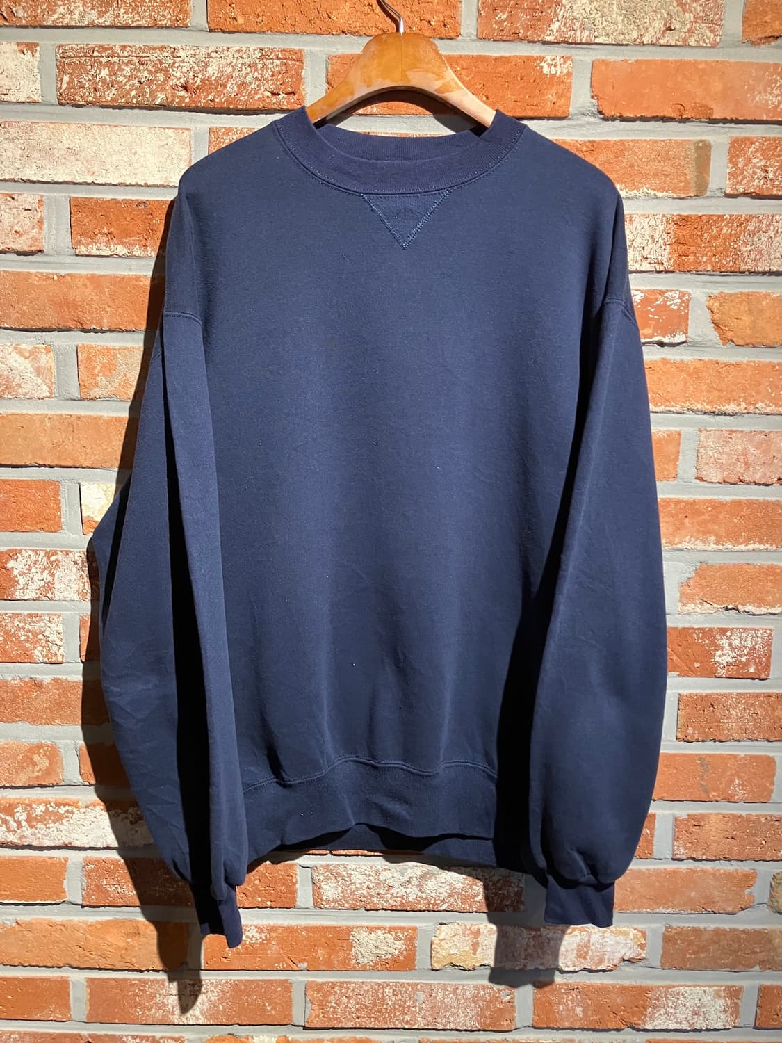 90s USA 빈티지 러셀 플레인 스웻 셔츠 맨투맨 상품이미지2