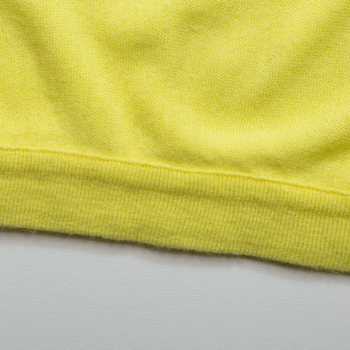 60s IZOD 라코스테 브이넥 니트 옐로우 상품이미지5