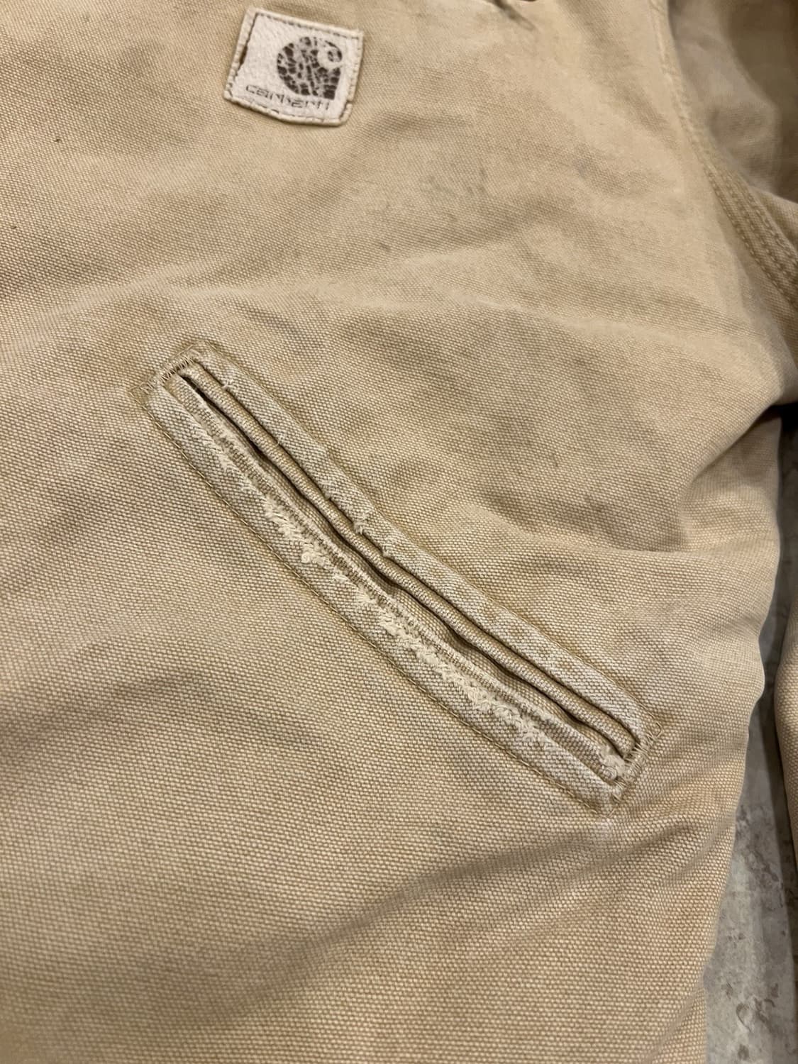 90s 칼하트 J97 디트로이트 자켓 브라운 상품이미지6