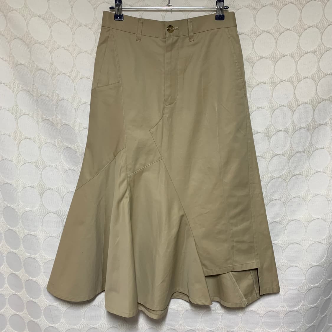 Junya watanable ad2011 면 롱 치마 상품이미지4