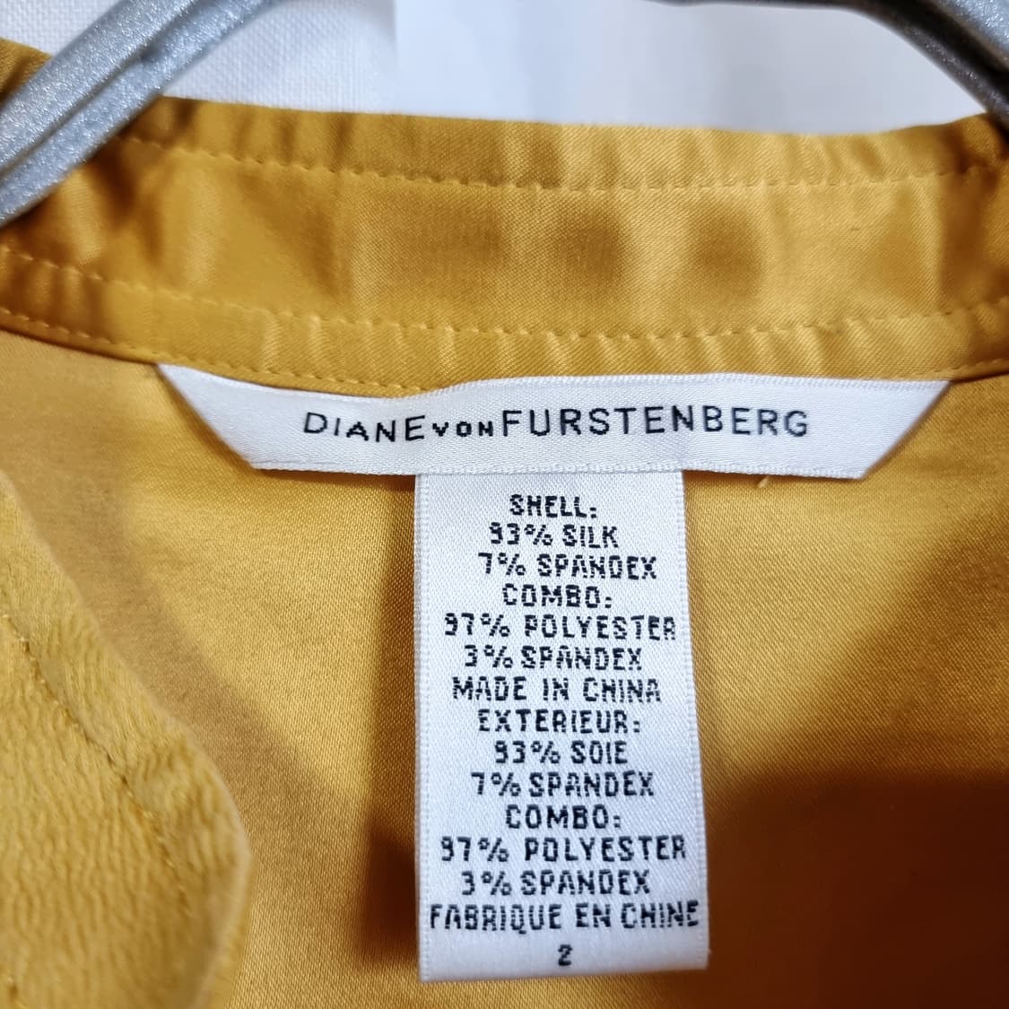 다이앤본퍼스텐버그 DVF 실크93 블라우스 (55) 상품이미지3