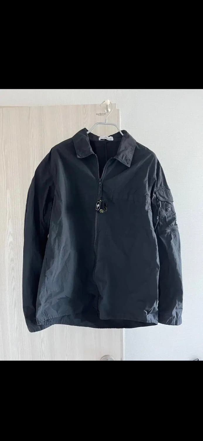 22SS 스톤아일랜드 나슬란 오버셔츠 블랙 761510502 상품이미지1