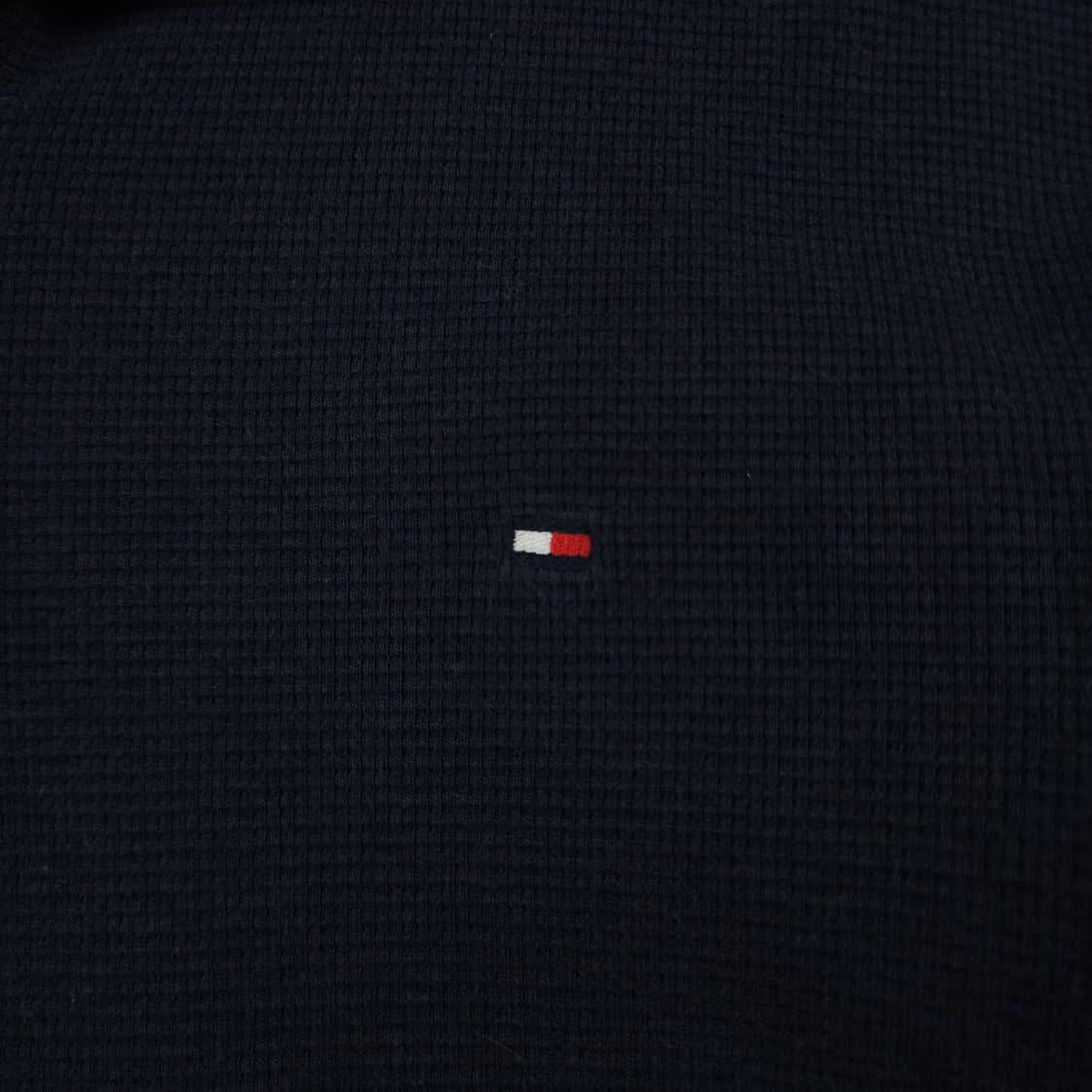 L(100)타미 힐피거 반집업니트 네이비 상품이미지3