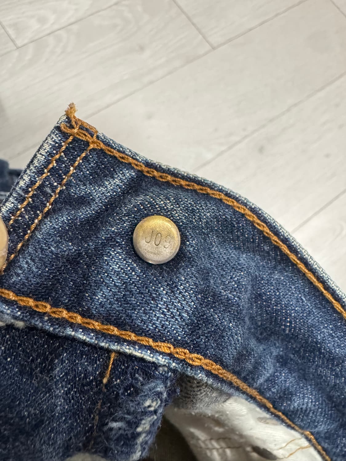 일본판)리바이스 503 셀비지 컷팅진 청바지 상품이미지4