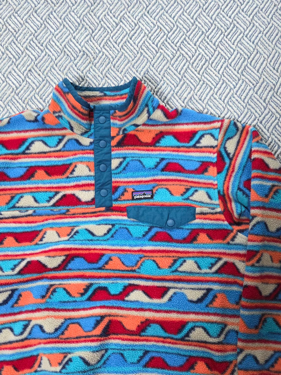 (55)파타고니아 맥시코 물결무늬 신칠라 상품이미지3