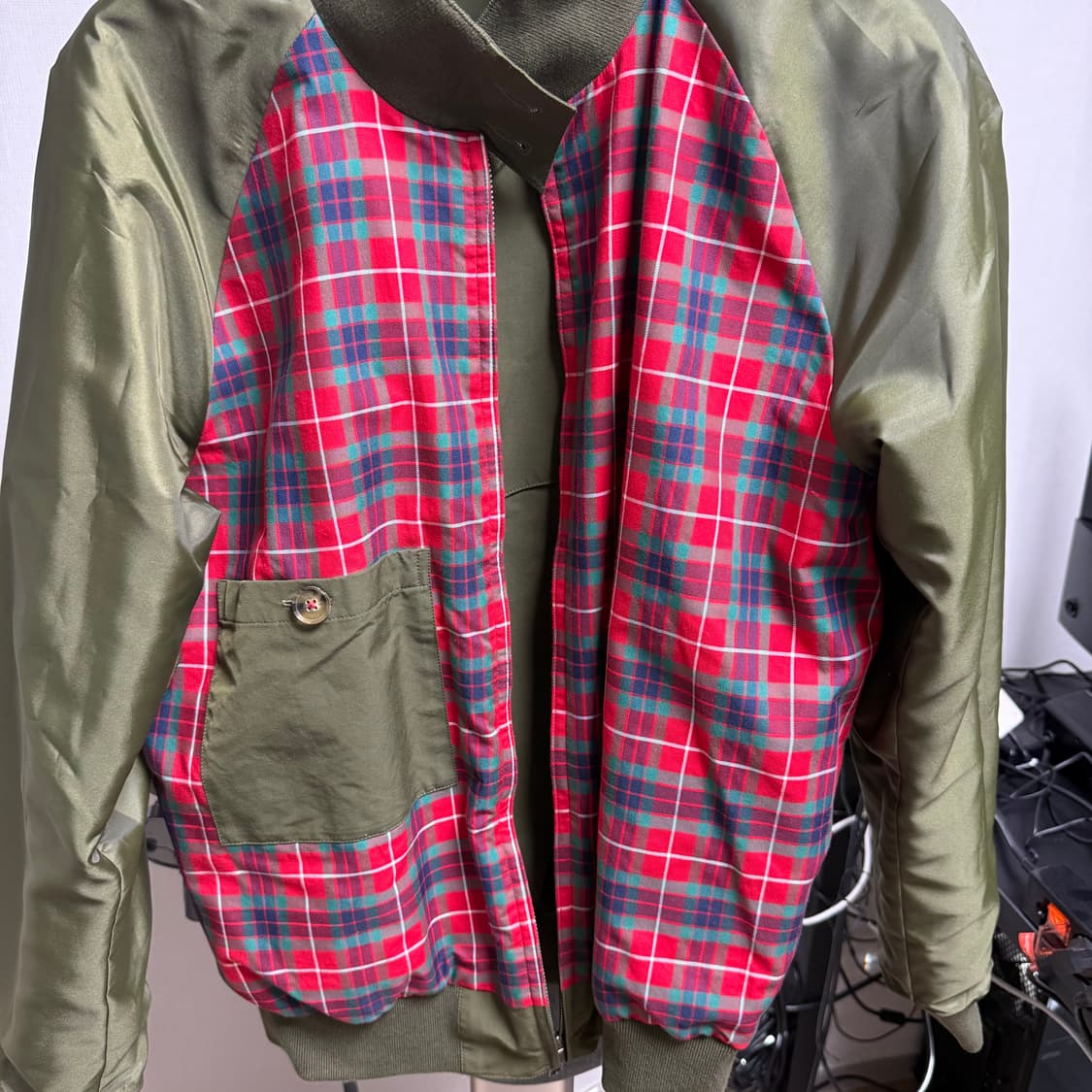 바라쿠타 G9 해링턴 자켓 클래식핏 42(103) Beech(아미그린) 상품이미지3