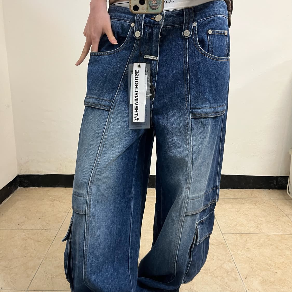 The Vinyl House Denim Cargo Pants 상품이미지3