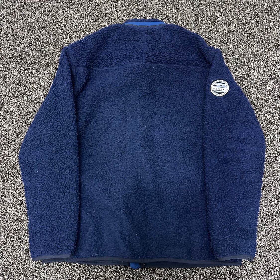 montbell 몽벨 뽀글이 털 자켓 네이비 110(2XL) 상품이미지5