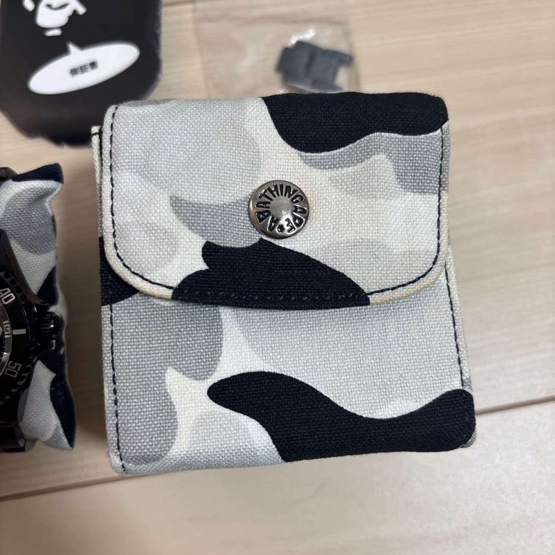  베이프 베이펙스 타입 1 스텔스 블랙 시계 상품이미지7