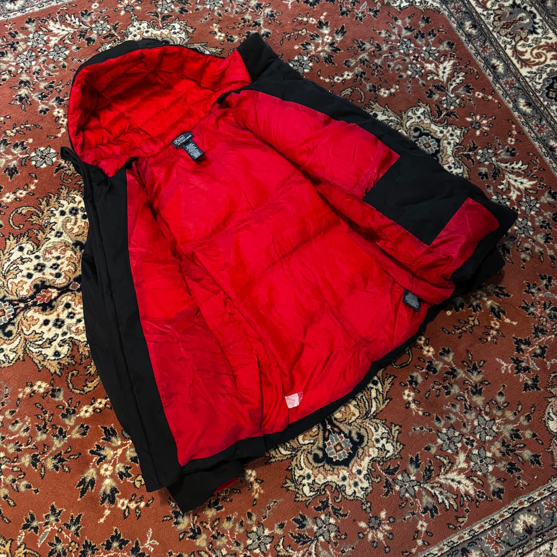 폴로 빅포니 패딩 후디 블랙 (XL) 상품이미지6