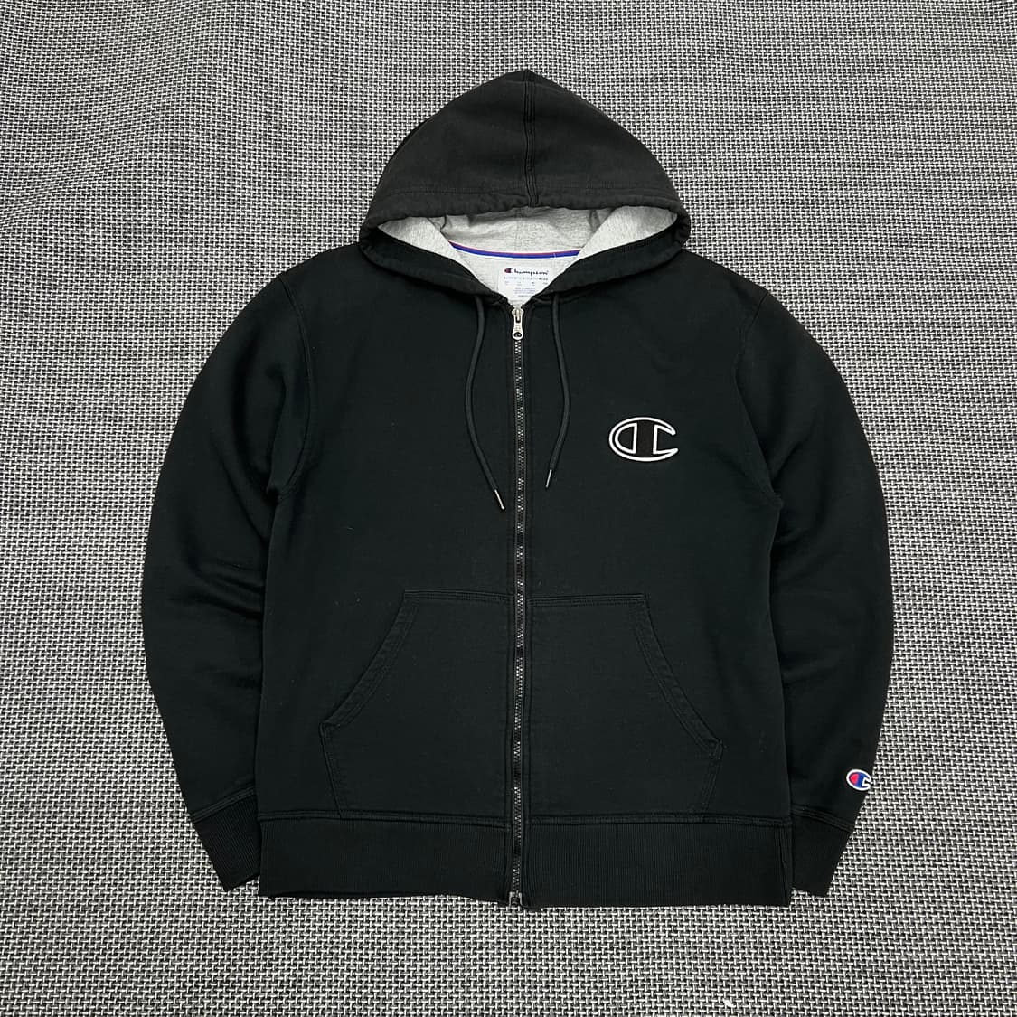 착샷O 챔피온 빅로고 후드집업 상품이미지1