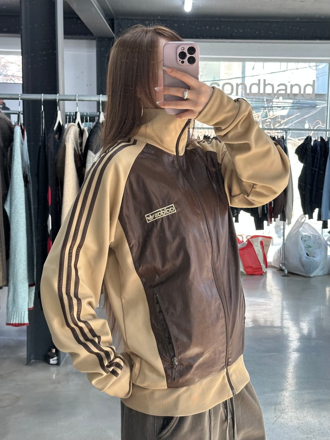 아디다스 90s 베켄바우어 초코바나나 트랙져지 상품이미지2