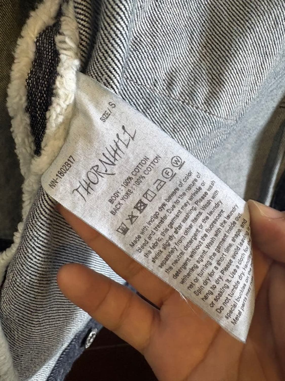 26ss THORNHILL denim jkt 상품이미지8