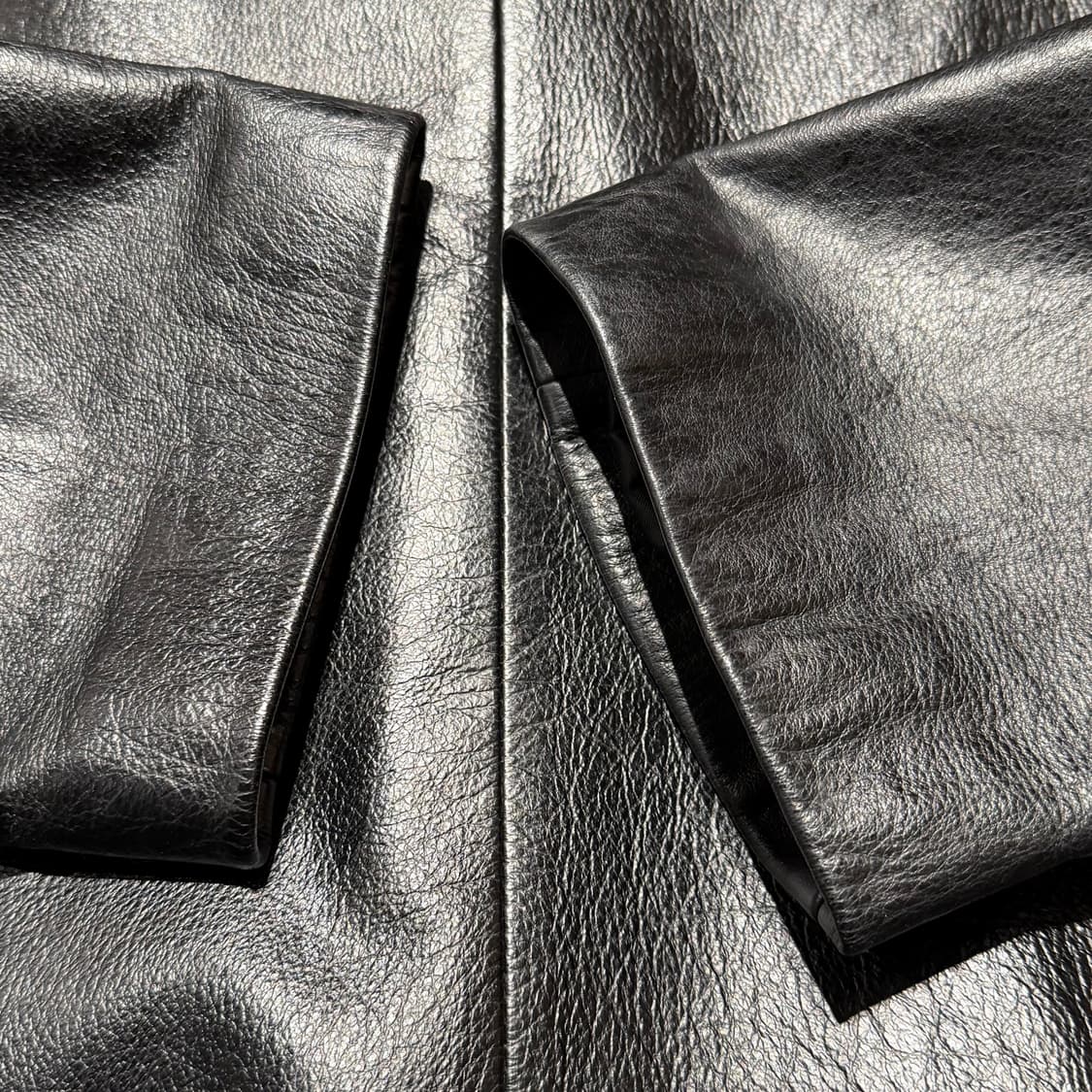 Samdie 레더 자켓 소가죽 카코트 XL 상품이미지6