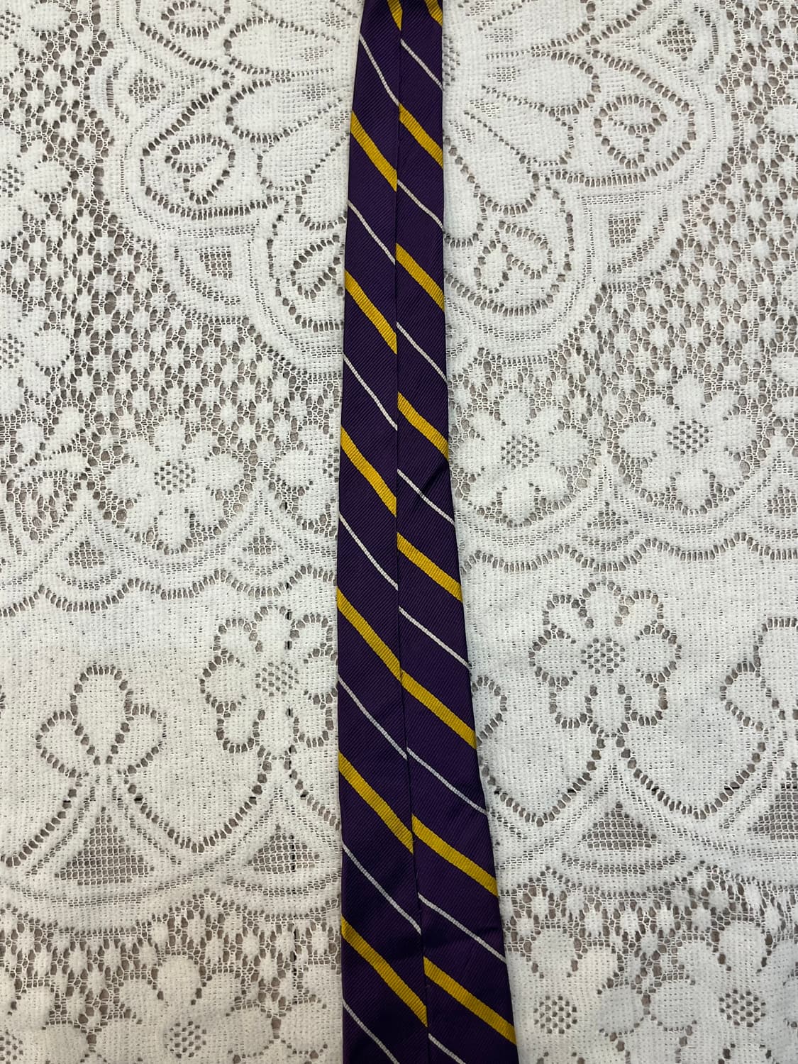 폴로 랄프로렌 스트라이프 넥타이 퍼플 #csz3132 상품이미지8