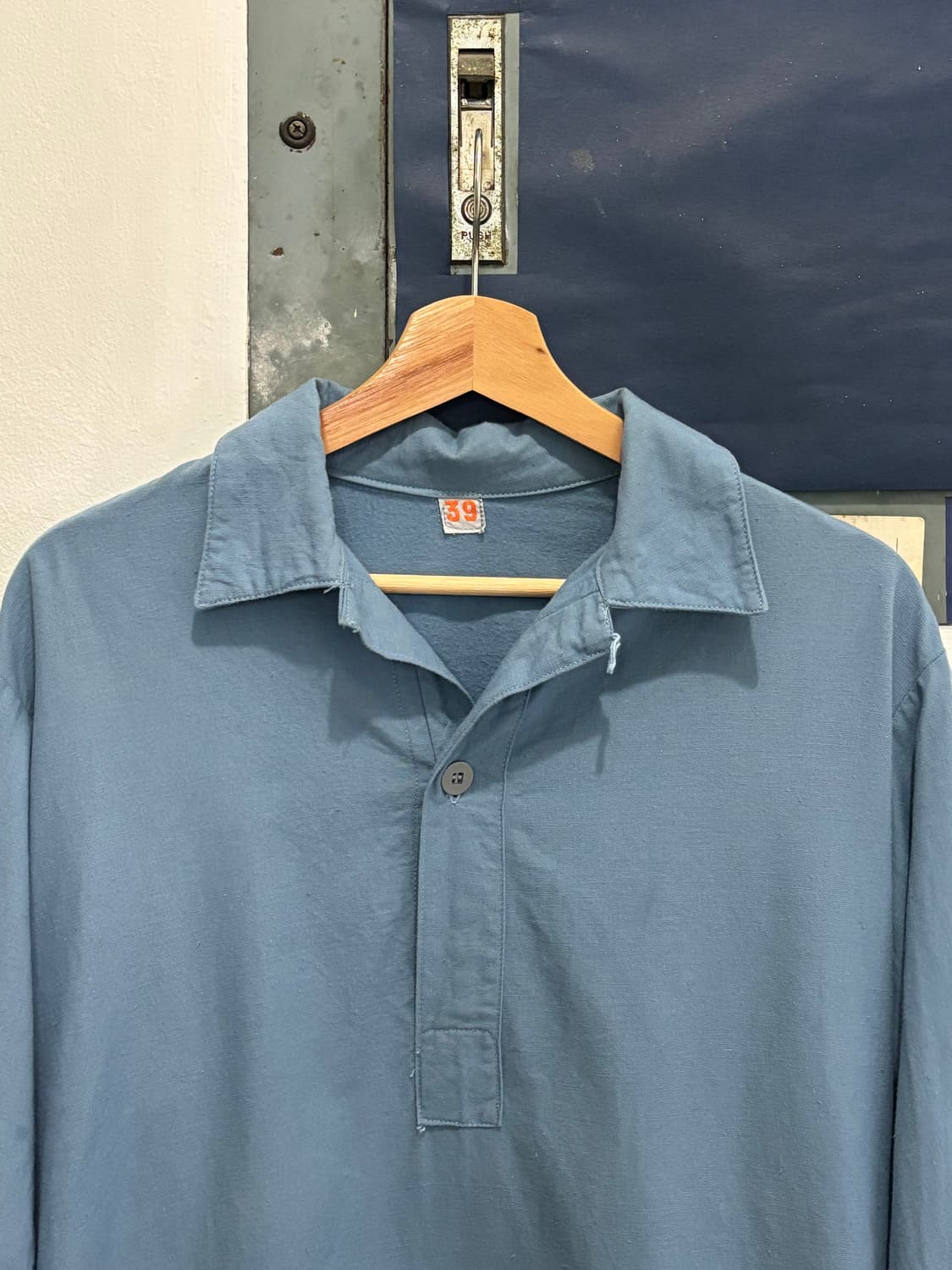 60s Swedish Military Sleep Shirt 상품이미지2
