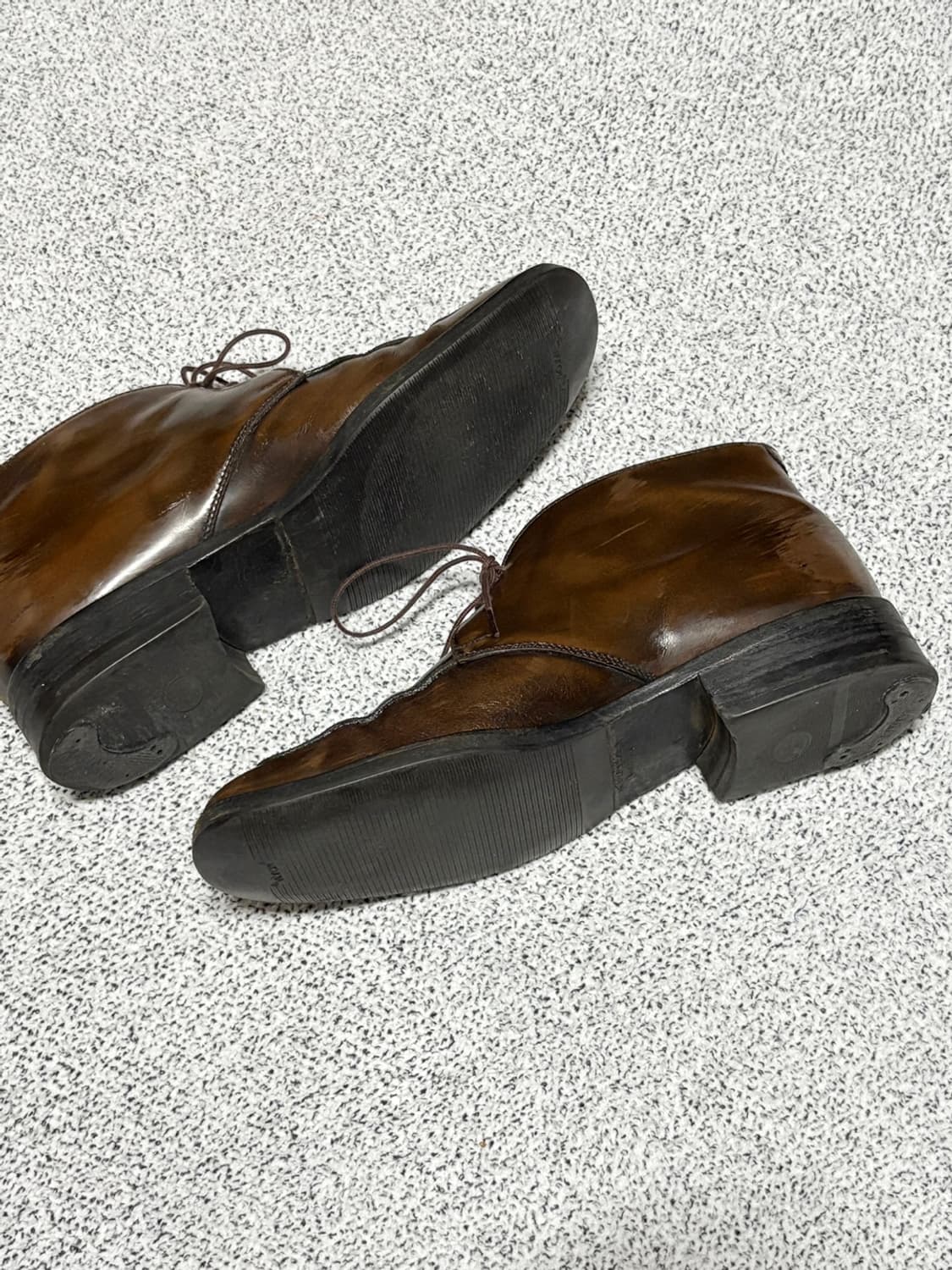 프라다 빈티지 레더 처카부츠 상품이미지7